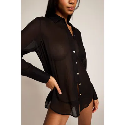 Negative Underwear Island Shirt In Black