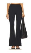 Negative Underwear Pointelle Flare Pant In Black
