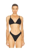 Negative Underwear Pointelle Mini Bra In Black