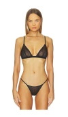 Negative Underwear Serpente Bra In Black