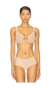 Negative Underwear Sieve Cutout Bra