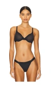 Negative Underwear Sieve Demi Bra In Black