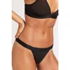 Negative Underwear Sieve Thong In Black