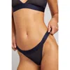 Negative Underwear Sieve Thong In Navy