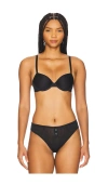 Negative Underwear Stealth Mode Demi Bra In Black
