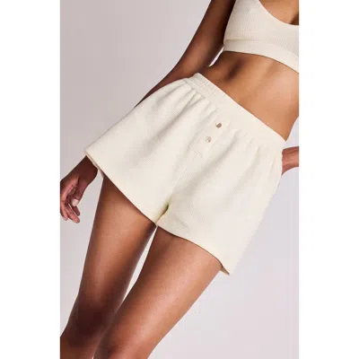 Negative Underwear Waffle Knit Short In Neutral