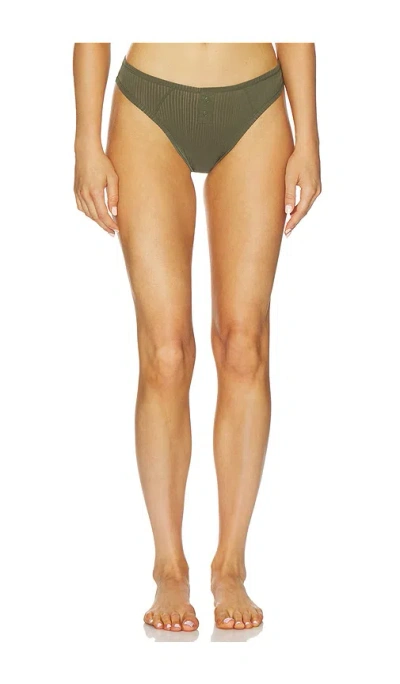 Negative Underwear Whipped French Cut Brief In Green