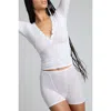 Negative Underwear Whipped Henley In White