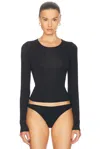 Negative Underwear Whipped Long Sleeve In Black