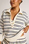 Negative Waffle Knit Pullover In Sailor In Neutral