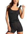 Negative Whipped A-top In Black