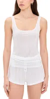 Negative Whipped A-top White In White