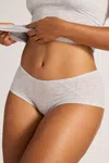 Negative Whipped Boy Short In Cloud In Gray