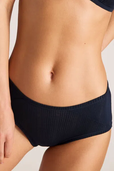 Negative Whipped Boy Short In Navy In Multi