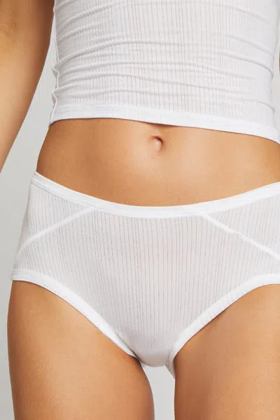 Negative Whipped Boy Short In White