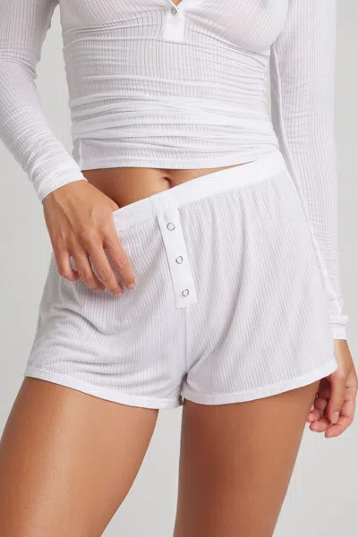 Negative Whipped Boyfriend Short In White