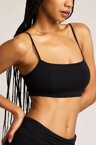 Negative Whipped Bralette In Black