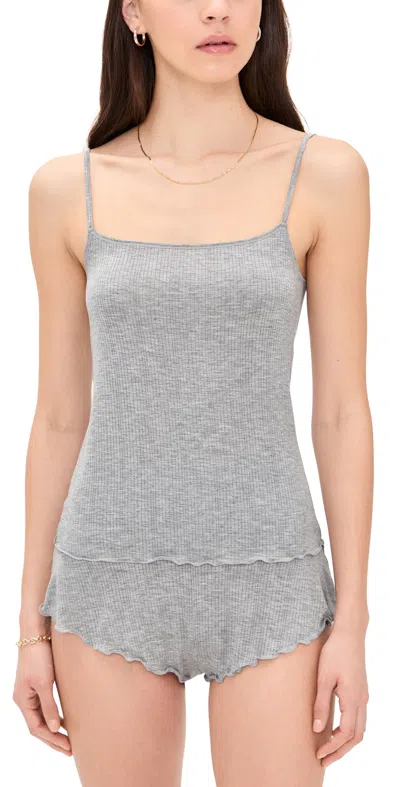 Negative Whipped Cami Heather Grey In Gray