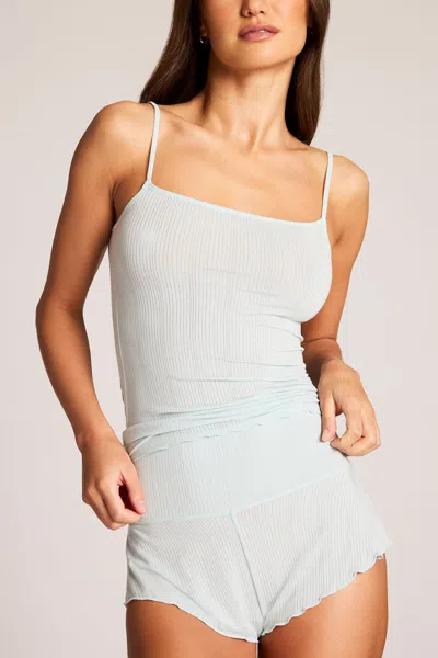 Negative Whipped Cami In Mist In Green