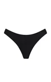 Negative Whipped Dipped Thong In Black