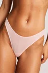 Negative Whipped Dipped Thong In Shell In Pink