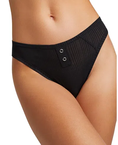 Negative Whipped French Cut Brief In Black