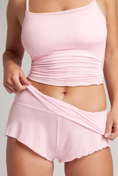Negative Whipped Mini Short In Babe In Pink