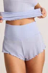 Negative Whipped Mini Short In Muse In Blue