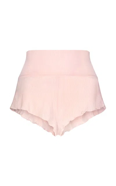 Negative Whipped Mini Short In Nude