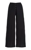 Negative Whipped Modal Track Pants In Black