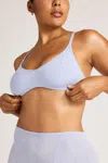 Negative Whipped Non-wire Bra In Muse In Blue