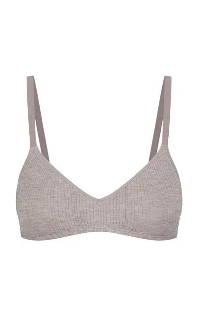 Negative Whipped Non-wire Bra In Neutral