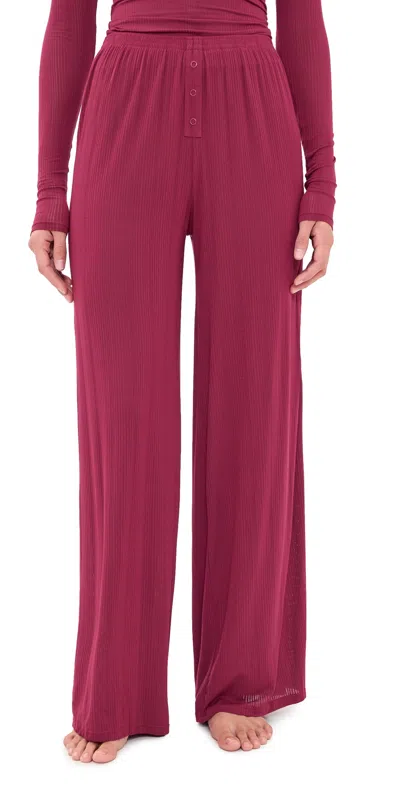Negative Whipped Track Pant Cassis In Purple