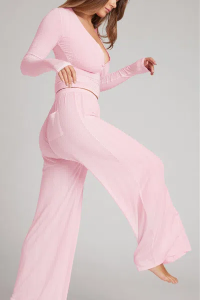 Negative Whipped Track Pant In Babe In Pink