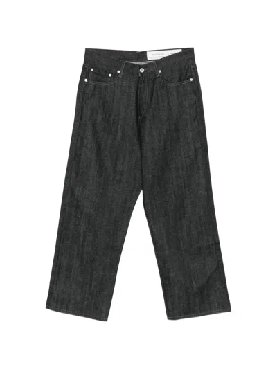 Neighborhood 261 Dp-wide Trousers In Black