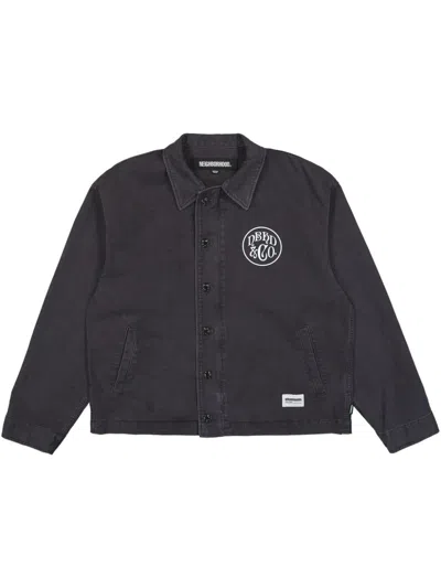 Neighborhood A-2 Jacket In Black