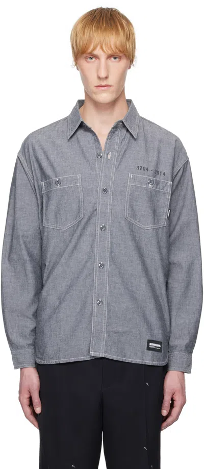 Neighborhood Black Chambray Ls Shirt