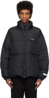 Neighborhood Black Classic Down Jacket In Black