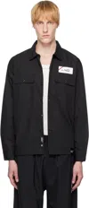 Neighborhood Black Classic Work Ls-1 Shirt In Black