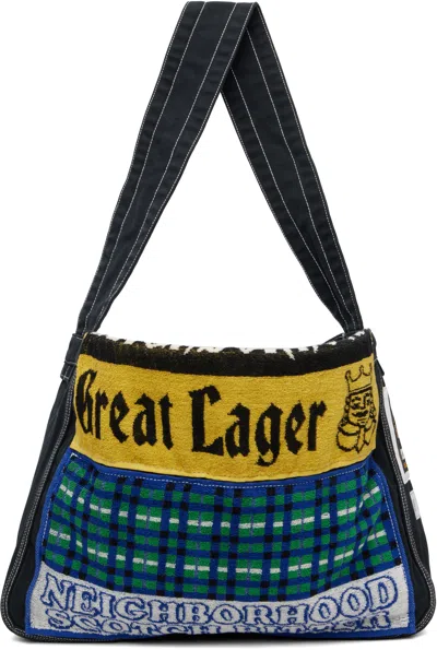 Neighborhood Black Newspaper Mod Bag