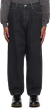 Neighborhood Black Phingerin Edition 6pk Jeans In Black