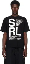 Neighborhood Black 'srl' S/s-1 T-shirt In Black