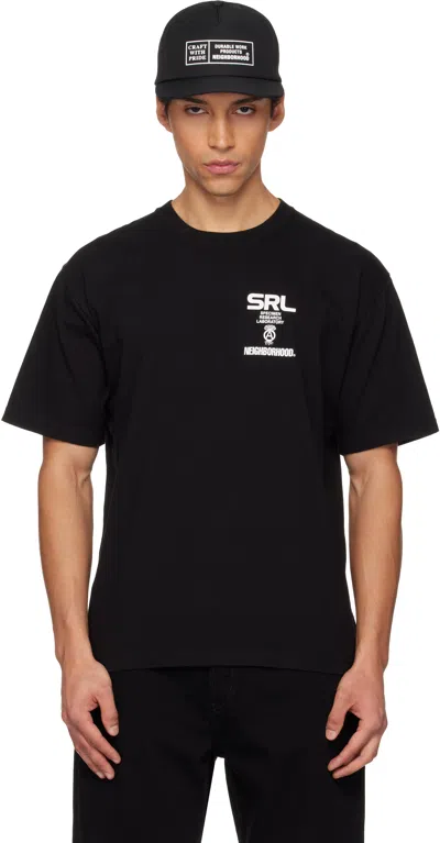 Neighborhood Black 'srl Tee Ss-1' T-shirt