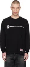 Neighborhood Black Subware Edition Nh Ls-3 T-shirt In Black