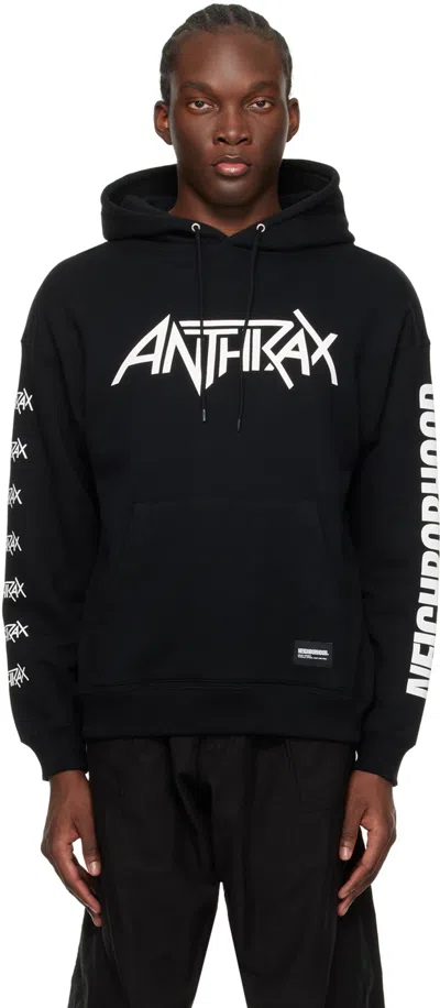 Neighborhood Black Sweatparka Hoodie