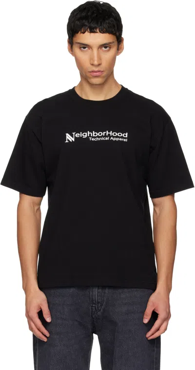 Neighborhood Black 'tee Ss-3' T-shirt