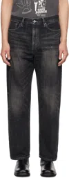Neighborhood Black Washed Dp Basic Jeans