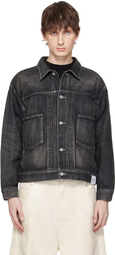Neighborhood Black Washed Type-2 Denim Jacket