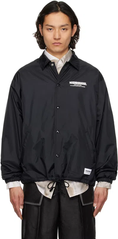 Neighborhood Black Windbreaker 1 Jacket