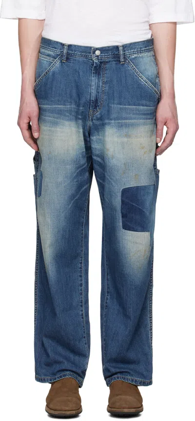 Neighborhood Blue Savage Lw Painter Denim Jeans